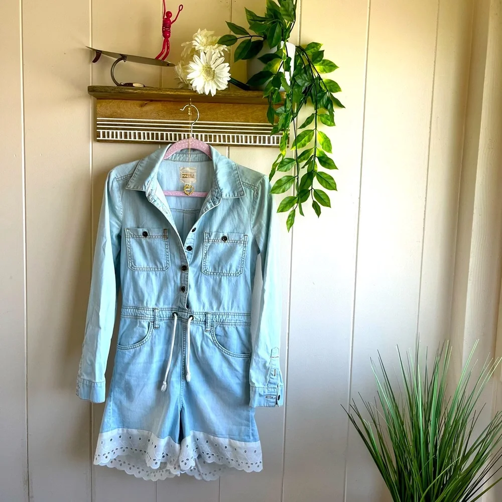 Billabong denim romper - Picture 2 of 12